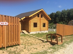 Дом в деревне Арнеево из оцилиндрованного бревна